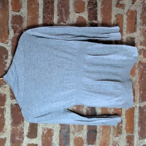 Frenchi‎ Medium Gray Open Front Cardigan - Picture 7 of 9